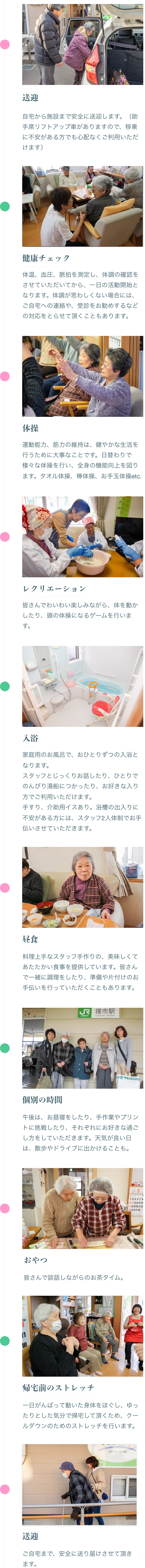 1日の流れ